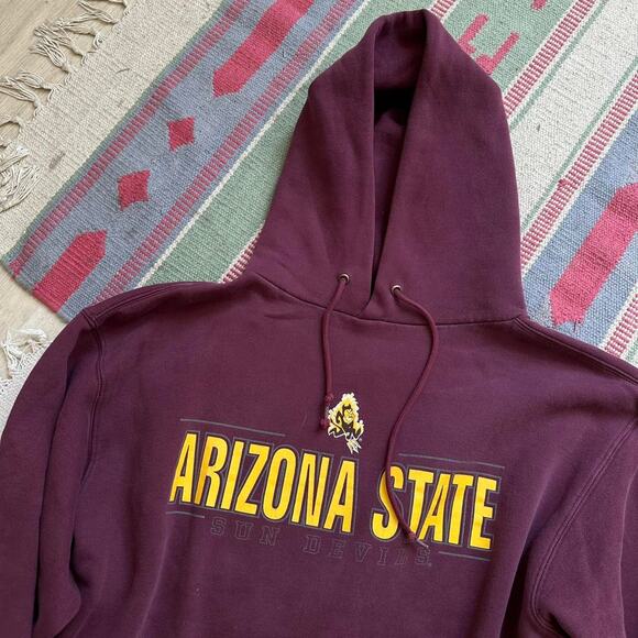 Vintage Jansport Arizona State University Sun Devils Hoodie - Picture 6 of 7